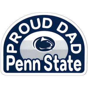 half circle decal Penn State Proud Dad